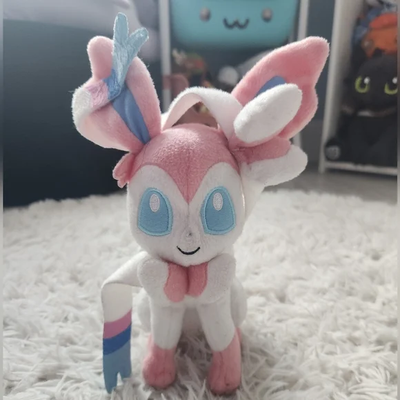 Pokemon Toys 27 Tomy Pokmon Sylveon Inch Sitting Plush